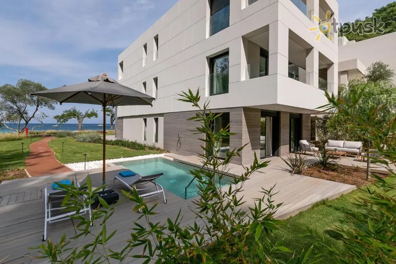 Фото отеля Vathi Cove Luxury Resort & Spa 5* о. Тасос Греція екстер'єр та басейни