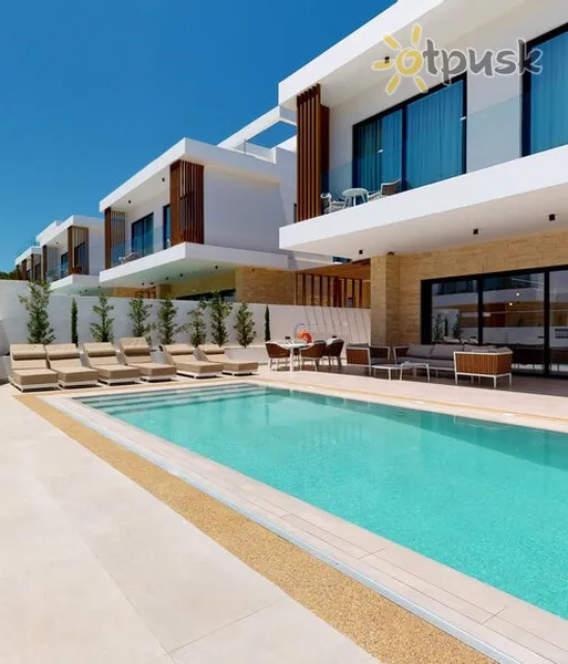 Фото отеля Periyiali Konnos Villas Beach Resort 5* Protaras Kipras išorė ir baseinai
