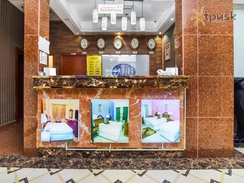 Фото отеля Empire Hotel Apartments 3* Дубай ОАЭ лобби и интерьер