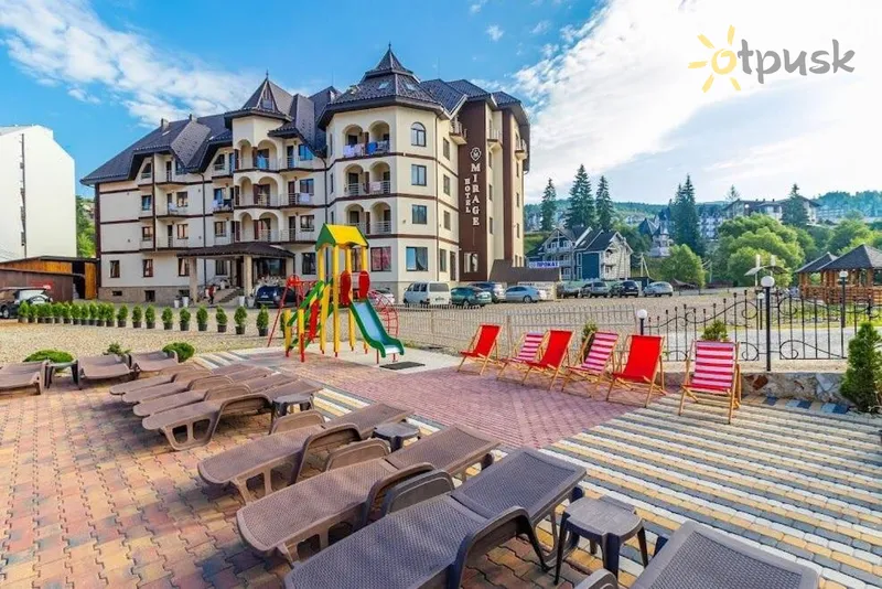 Фото отеля Мираж 1* Буковель (Поляница) Украина - Карпаты экстерьер и бассейны