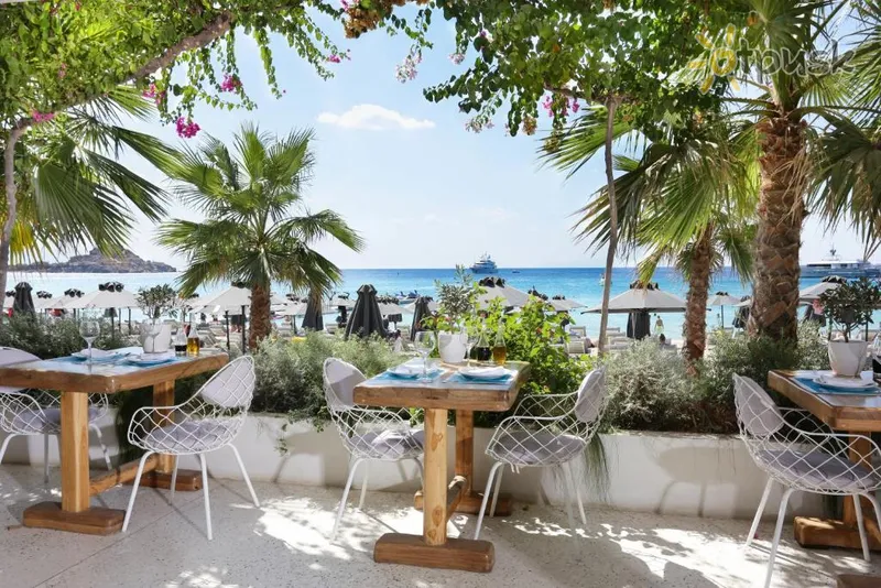 Фото отеля Mykonos Dove Beachfront Hotel 5* Mikėnai Graikija išorė ir baseinai