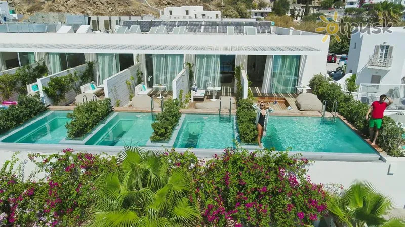 Фото отеля Mykonos Dove Beachfront Hotel 5* о. Міконос Греція екстер'єр та басейни