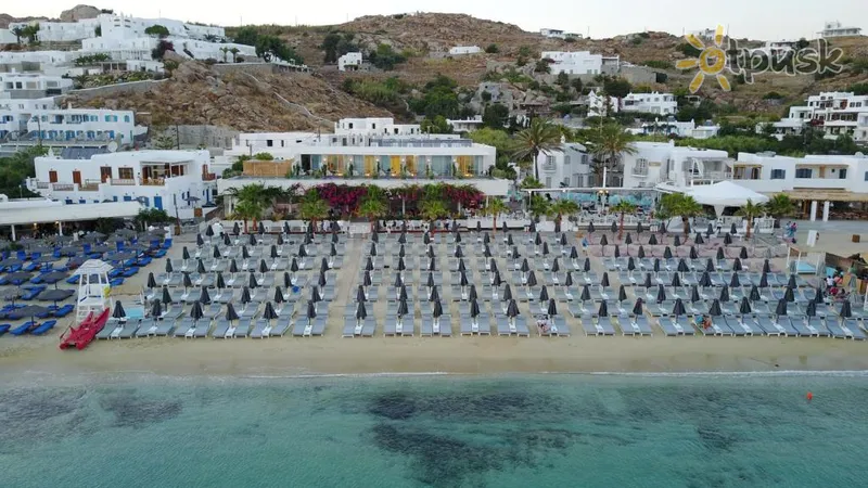 Фото отеля Mykonos Dove Beachfront Hotel 5* о. Міконос Греція пляж
