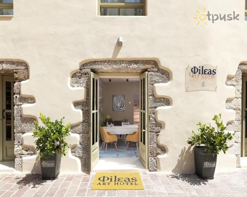 Фото отеля Fileas Art Hotel 3* о. Крит – Ханья Греція екстер'єр та басейни