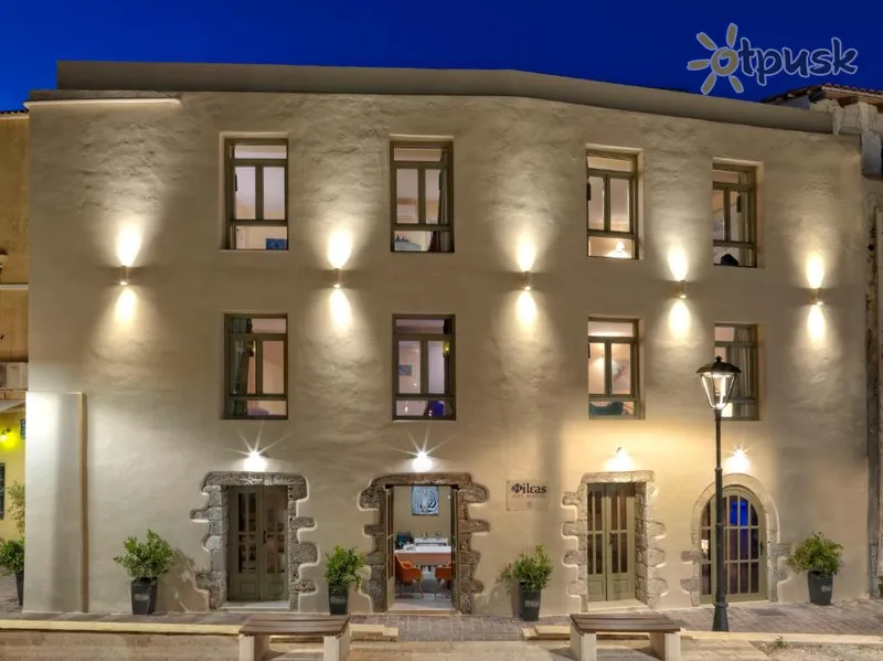 Фото отеля Fileas Art Hotel 3* о. Крит – Ханья Греция экстерьер и бассейны