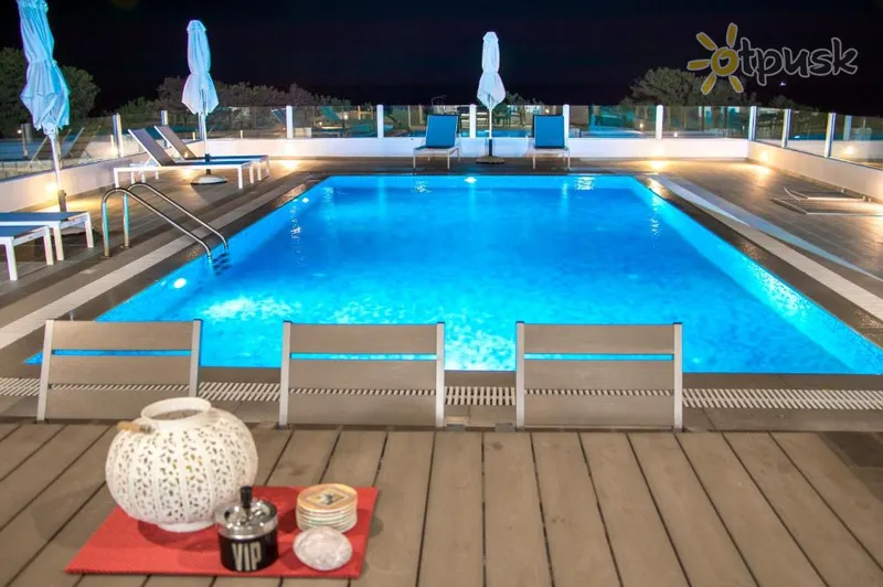 Фото отеля Aegean Horizon Beachfront Villas 4* Rodas Graikija išorė ir baseinai