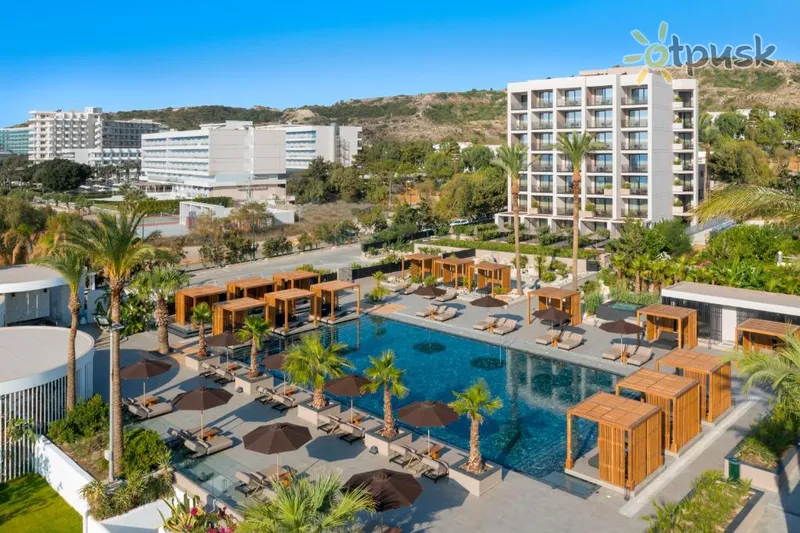 Фото отеля Ammades All Suites Beach Hotel 5* о. Родос Греция экстерьер и бассейны
