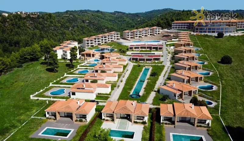 Фото отеля Ajul Luxury Hotel & Spa Resort 5* Халкідікі – Кассандра Греція екстер'єр та басейни