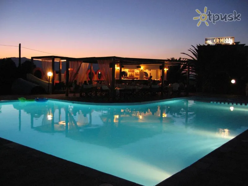 Фото отеля Ermioni Beach Hotel 3* о. Крит – Ханья Греція екстер'єр та басейни