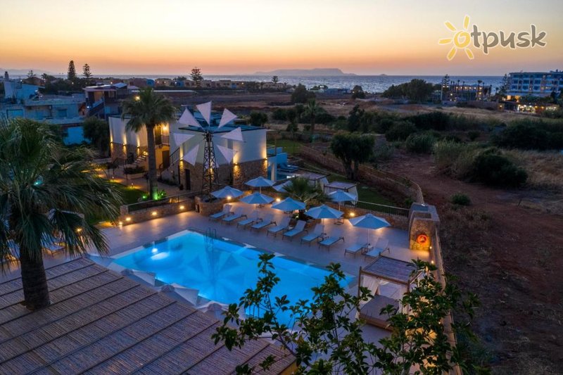 Фото отеля Aloe Boutique Hotel 4* о. Крит – Ираклион Греция экстерьер и бассейны