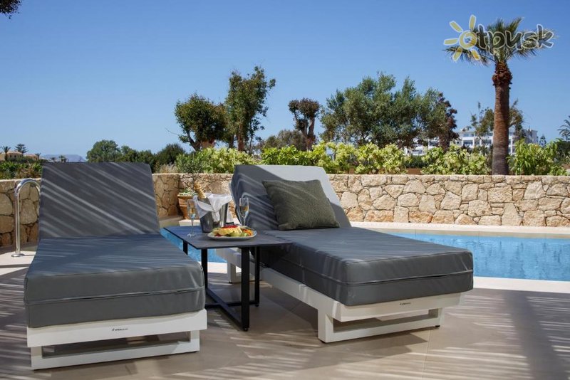 Фото отеля Aloe Boutique Hotel 4* о. Крит – Ираклион Греция экстерьер и бассейны