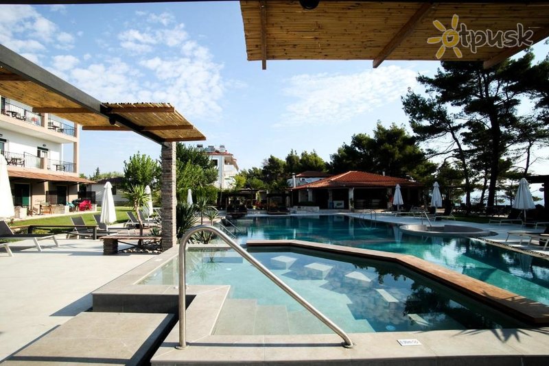 Фото отеля Nostos Hotel 3* Халкидики – Кассандра Греция экстерьер и бассейны