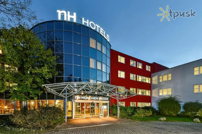 Фото отеля NH Munchen Messe 4* Мюнхен Германия экстерьер и бассейны