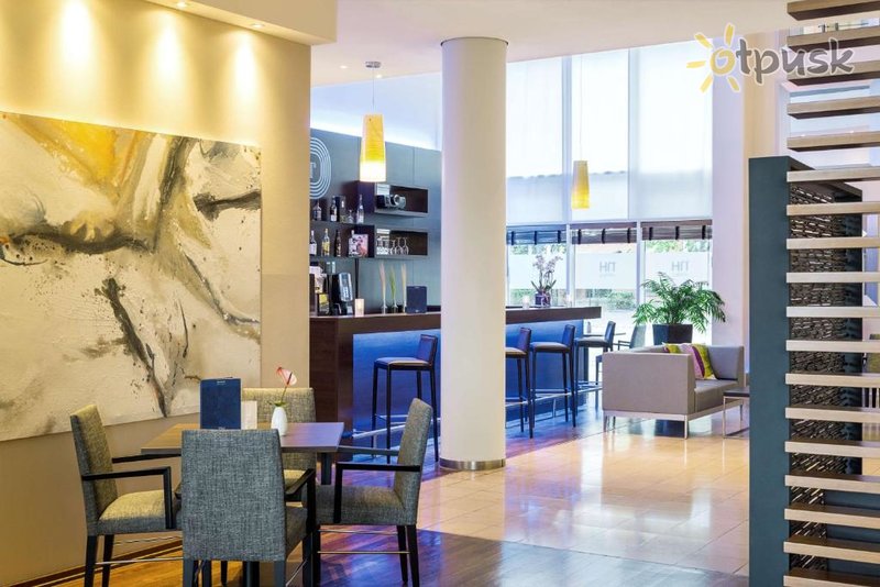 Фото отеля NH Hamburg Horner Rennbahn 4* Гамбург Германия лобби и интерьер