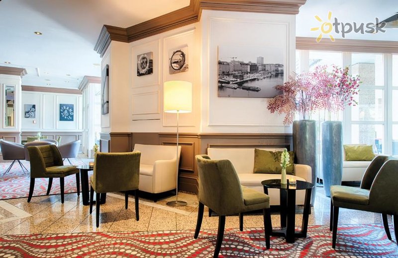 Фото отеля Leonardo Hotel Hamburg Stillhorn 4* Гамбург Германия лобби и интерьер