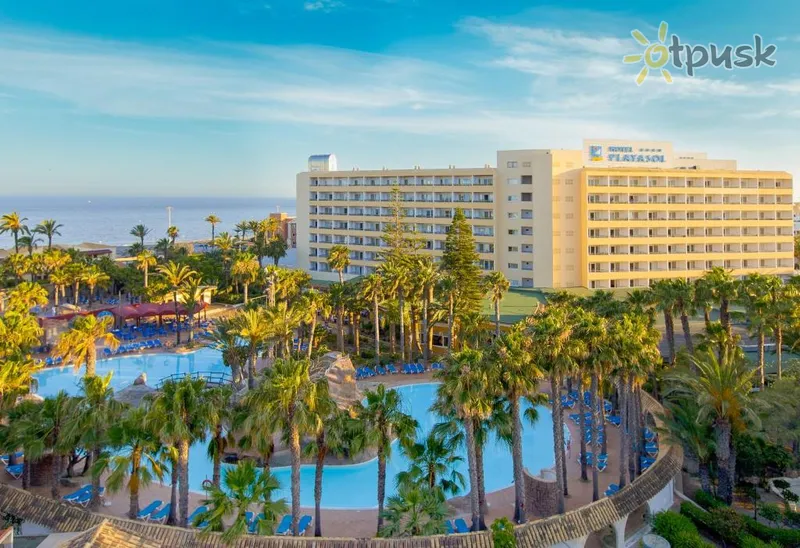 Фото отеля Playasol Aquapark & Spa Hotel 4* Коста де Альмерия Испания экстерьер и бассейны