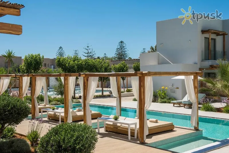 Фото отеля Paralos Lifestyle Beach 4* о. Крит – Ираклион Греция экстерьер и бассейны