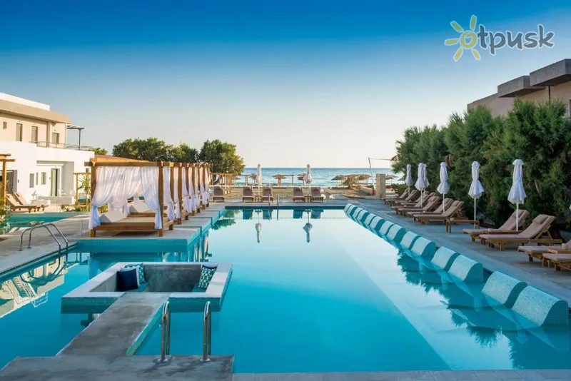 Фото отеля Paralos Lifestyle Beach 4* Kreta – Heraklionas Graikija išorė ir baseinai