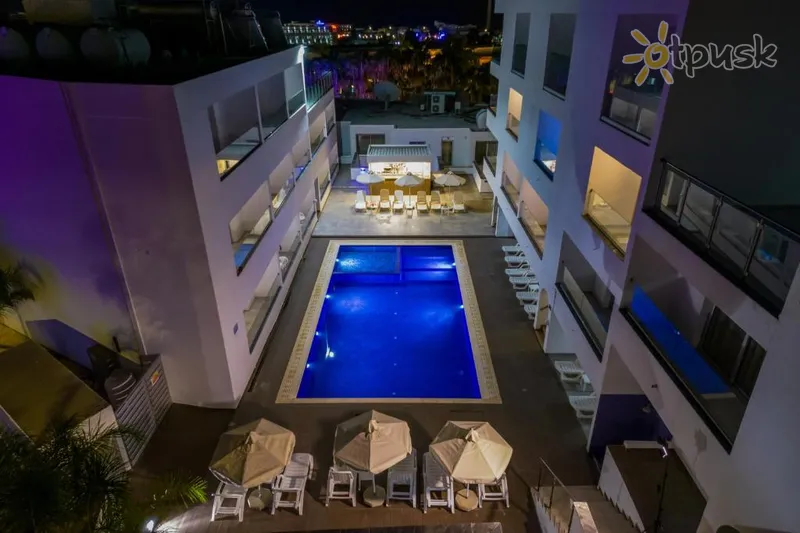 Фото отеля Milea Hotel 3* Айя Напа Кипр экстерьер и бассейны