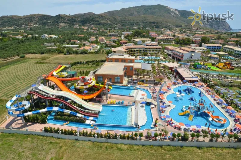 Фото отеля Caretta Beach Hotel & Waterpark 4* Zakintas Graikija vandens parkas, kalneliai
