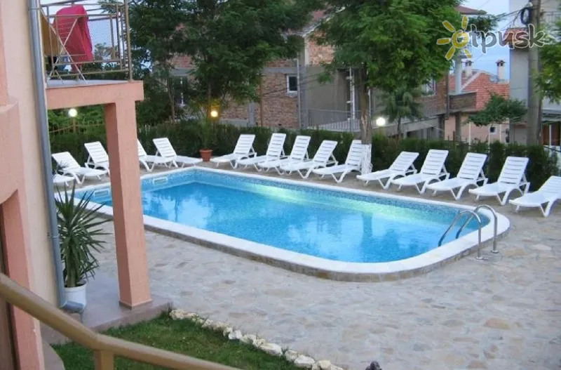 Фото отеля Sveti Nikola Hotel 3* Šventasis Vlasas Bulgarija išorė ir baseinai