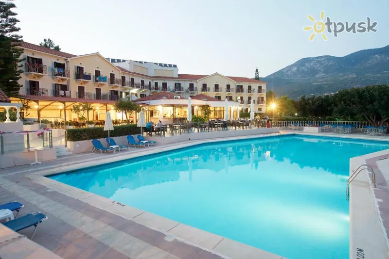 Фото отеля Karavados Beach Hotel 3* о. Кефалония Греция экстерьер и бассейны