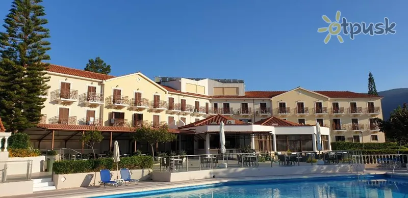 Фото отеля Karavados Beach Hotel 3* о. Кефалония Греция экстерьер и бассейны