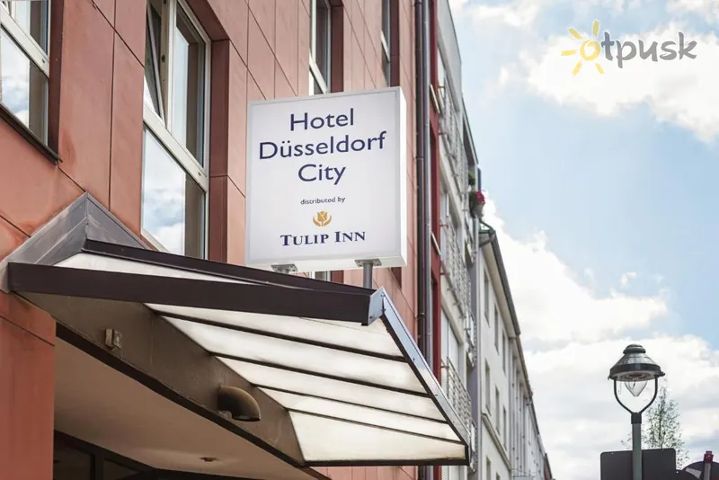 Фото отеля Tulip Inn Duesseldorf City Hotel 4* Diuseldorfas Vokietija išorė ir baseinai