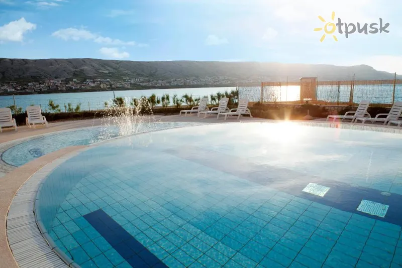 Фото отеля Pagus Hotel 4* о. Паг Хорватія екстер'єр та басейни