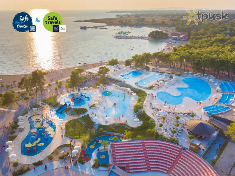 Фото отеля Zaton Holiday Resort Camping 4* Задар Хорватія екстер'єр та басейни