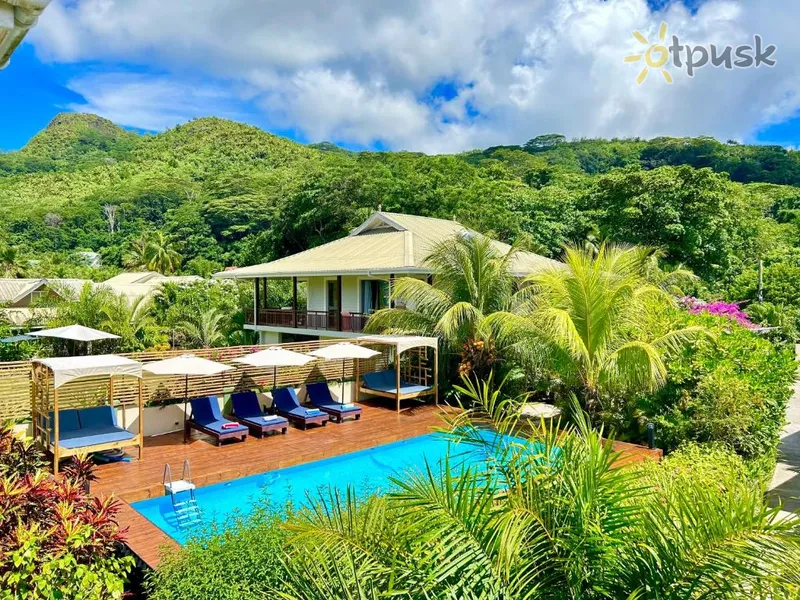 Фото отеля The Seaboards Apartments Seychelles 3* par. Mahe Seišelu salas ārpuse un baseini