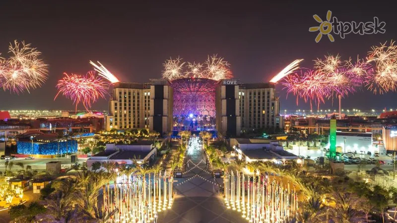 Фото отеля Rove Expo 2020 3* Дубай ОАЭ экстерьер и бассейны