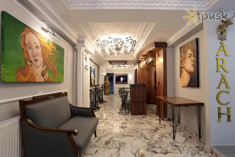 Фото отеля Arach Hotel Harbiye 4* Стамбул Турция лобби и интерьер