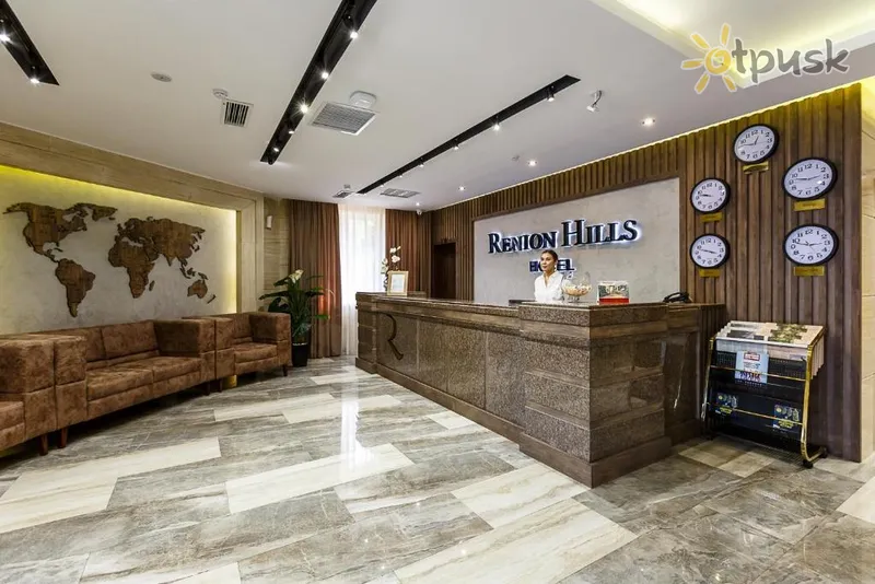 Фото отеля Renion Hills Hotel 4* Алматы Казахстан лобби и интерьер