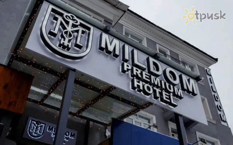 Фото отеля Mildom Premium Hotel 3* Алматы Казахстан экстерьер и бассейны