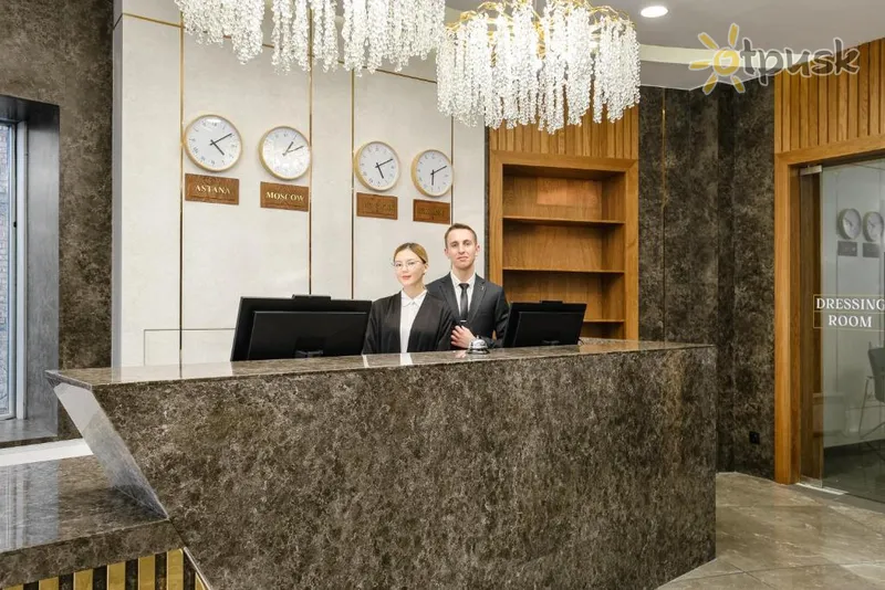 Фото отеля Grand Mildom Hotel 4* Алматы Казахстан лобби и интерьер