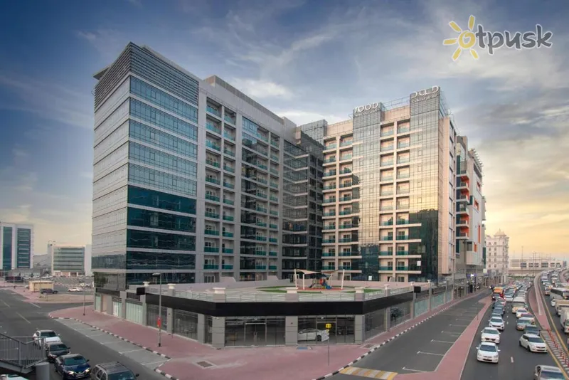 Фото отеля Jood Hotel Apartments 5* Дубай ОАЭ экстерьер и бассейны