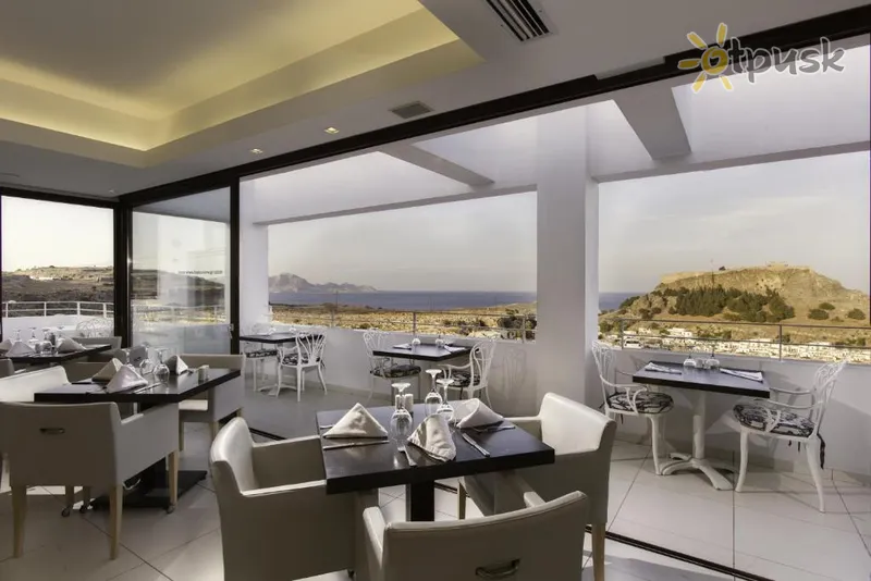 Фото отеля Lindos View Hotel 4* Rodas Graikija barai ir restoranai