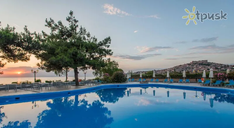 Фото отеля Delfinia Hotel & Bungalows 3* о. Лесбос Греция экстерьер и бассейны