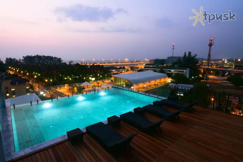 Фото отеля The Sixteenth Naiyang Beach Hotel 4* apie. Puketas Tailandas išorė ir baseinai