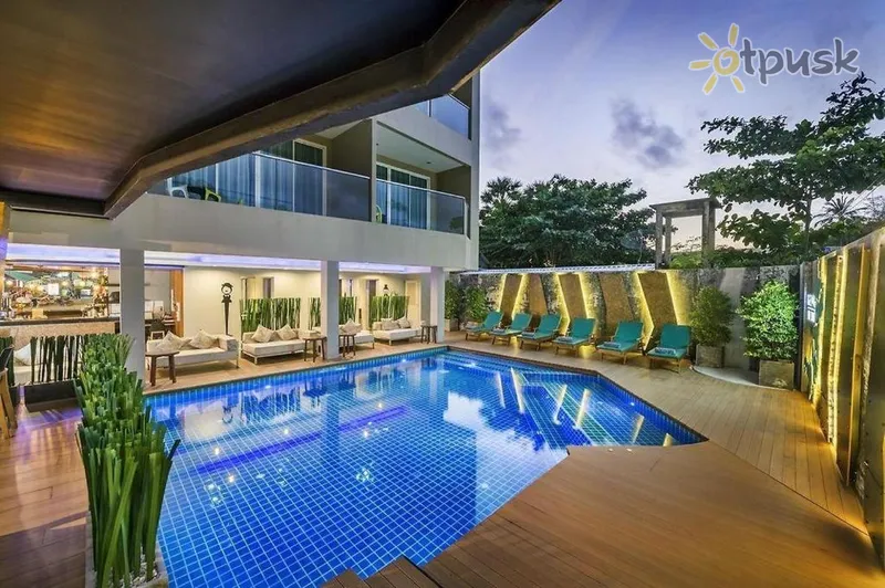 Фото отеля Hubtel Patong Suite 4* о. Пхукет Таїланд екстер'єр та басейни