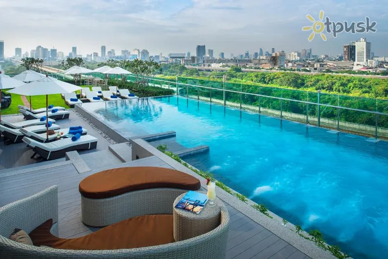 Фото отеля Mercure Bangkok Makkasan 4* Бангкок Таїланд екстер'єр та басейни