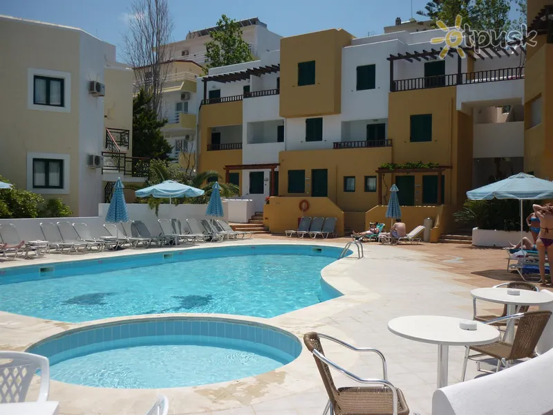 Фото отеля Porto Greco Village Beach Hotel 4* о. Крит – Іракліон Греція екстер'єр та басейни