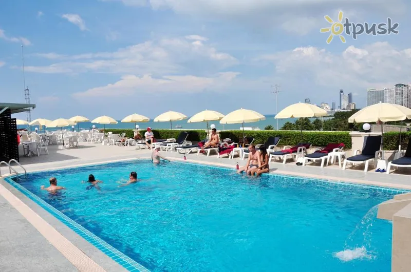 Фото отеля Flipper Lodge Hotel 3* Паттайя Таїланд екстер'єр та басейни