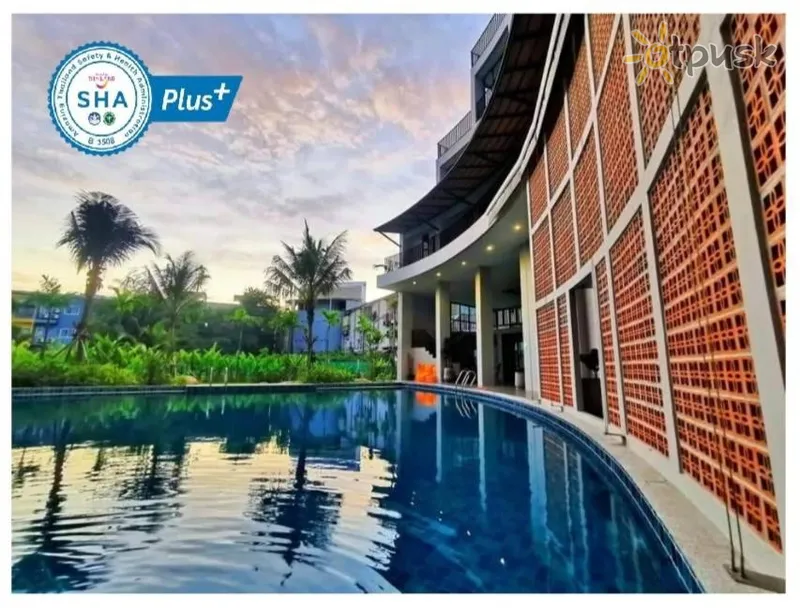 Фото отеля Atom Phuket Hotel 3* о. Пхукет Таїланд екстер'єр та басейни