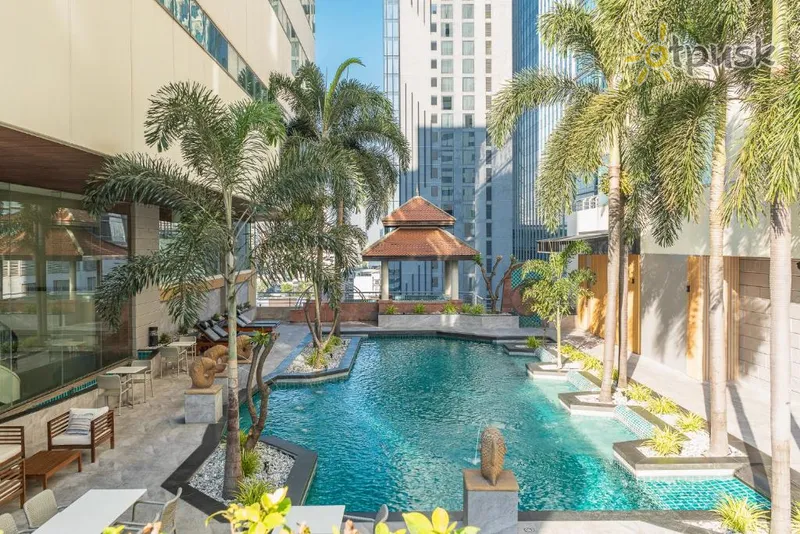 Фото отеля Jasmine City Hotel 4* Бангкок Таїланд екстер'єр та басейни