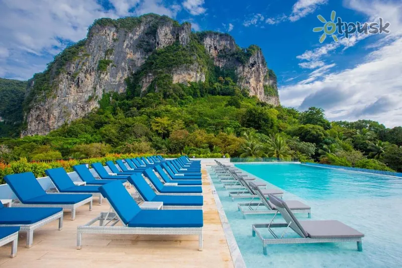 Фото отеля Bluesotel Smart Krabi Aonang Beach 4* Краби Таиланд экстерьер и бассейны