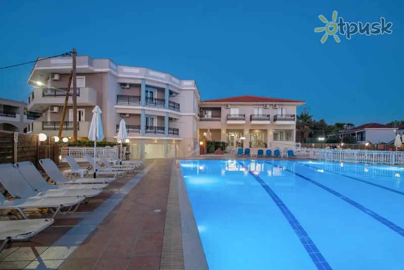 Фото отеля Karras Hotel 4* о. Закинф Греция экстерьер и бассейны