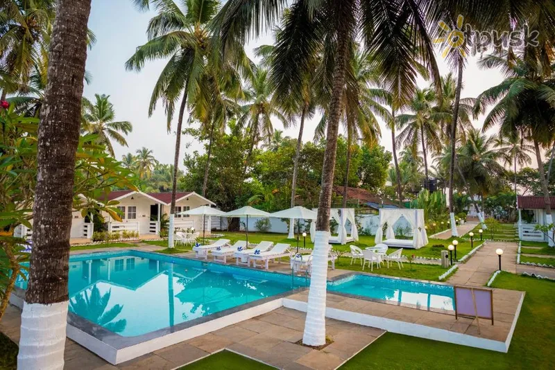 Фото отеля Stone Wood Village Resort, Morjim 3* Ziemeļu goa Indija ārpuse un baseini