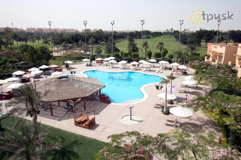 Фото отеля Swiss Inn Pyramids Golf Resort 5* Kairas Egiptas išorė ir baseinai